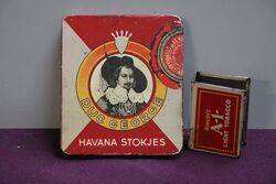 COL Du George Havana Stokjes Tobacco Tin 