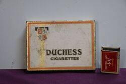 COL. Duchess Cigarettes Tin 