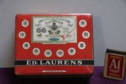 COL. Ed. Laurens Scarabee Tobacco Tin 