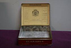 COL Ed Laurens Scarabee Tobacco Tin 