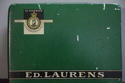 COL Ed Laurens Tobacco Tin 