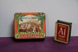 COL Ed Laurens Wiesbaden Prince De Monaco Tobacco Tin