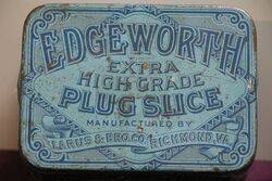 COL Edgeworth Plug Slice Tobacco Tin 