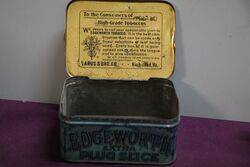 COL Edgeworth Plug Slice Tobacco Tin 