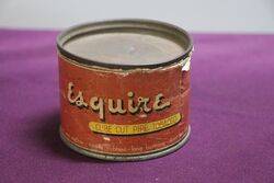 COL. Esquire Cube Cut Pipe Tobacco Tin COL. Esquire Cube Cut Pipe Tobacco Tin