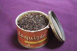 COL Es Quite Cube Cut Pipe Tobacco Tin 