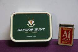 COL Exmoor Hunt Broad Cut Tobacco Tin 