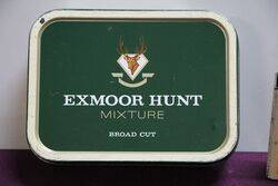 COL Exmoor Hunt Broad Cut Tobacco Tin 