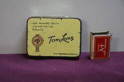 COL Faulkner Tom Long Tobacco Tin 