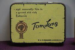 COL Faulkner Tom Long Tobacco Tin 