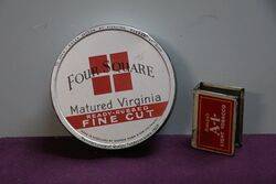 COL Four Square Virginia Tobacco Tin 
