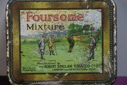 COL Foursome Mixture Robert Sinclair Tobacco Tin 