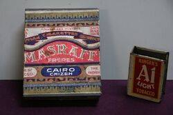 COL Freres Cairo Egyptian Tobacco Tin 