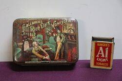 COL Gallaherand39s Rich Dark Honeydew Tobacco Tin 