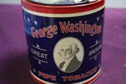 COL George Washington Pipe Tobacco Tin 