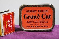 COL Godfrey Phillips Grand Cut Tobacco Tin