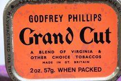 COL Godfrey Phillips Grand Cut Tobacco Tin