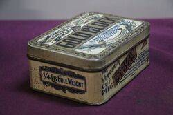 COL Gold Block Canada Tobacco Tin 