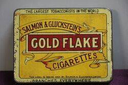 COL Gold Flake Cigarettes Tin 