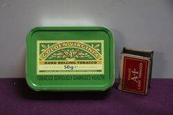 COL. Golden Virginia Tobacco Tin 