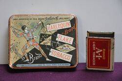 COL. Harlequin Flake Tobacco Tin 