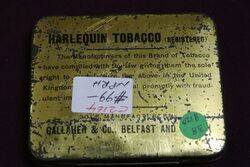 COL Harlequin Flake Tobacco Tin 