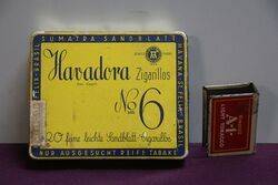 COL Havadoa Zigarillos No6 Tobacco Tin 