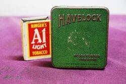 COL Havelock Ready Rubbed Tobacco Tin