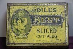 COL JGDilland39s Best Cut Plug Tobacco Tin
