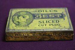 COL JGDilland39s Best Cut Plug Tobacco Tin