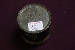 COL James Carlton Tobacco Tin 