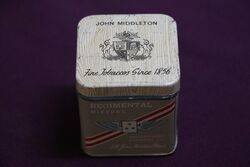 COL John Middleton Regimental Tobacco Tin 