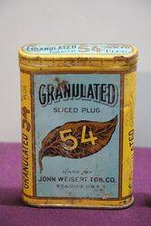 COL John Weisert Granulated Tobacco Tin 