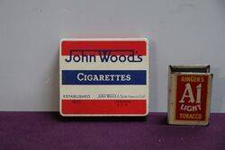 COL. John Wood's Cigarettes Tin 
