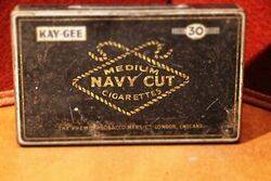COL. KAY-GEE Navy Cut Cigarettes Tin.