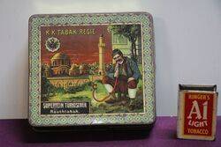 COL KKTabak Regie Superfein Turkischer Tobacco Tin