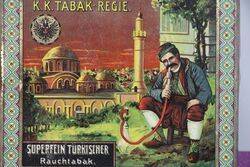 COL KKTabak Regie Superfein Turkischer Tobacco Tin