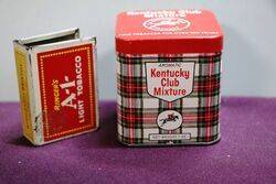 COL. Kentucky Club Mixture Tobacco Tin.