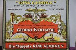 COL King George Egyptian Cigarettes Tin 