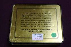 COL King George Egyptian Cigarettes Tin 