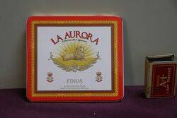 COL La Aurora Tobacco Tin 