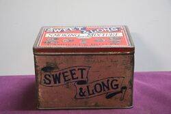 COL Lambert and Butler Sweet and Long Smoking Mixture Tobacco Tin