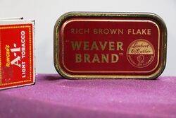 COL Lambert and Butler Weaver Brand Tobacco Tin