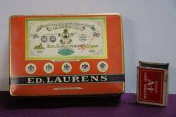 COL. Le Khedive Ed. Laurens Égyptiennes Cigarettes Tin 