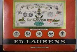 COL Le Khedive Ed Laurens gyptiennes Cigarettes Tin 