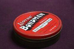 COL Lloyds Bondman Tobacco Tin 
