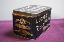 COL Lloydsand39 Gold Medal Mixture Tobacco Tin 