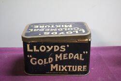 COL Lloydsand39 Gold Medal Mixture Tobacco Tin 