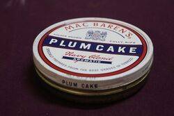 COL Mac Barenand39s Plum Cake Tobacco Tin 