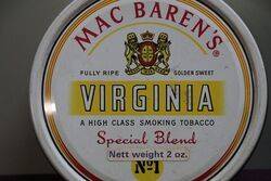 COL Mac Barenand39s Tobacco Tin 
